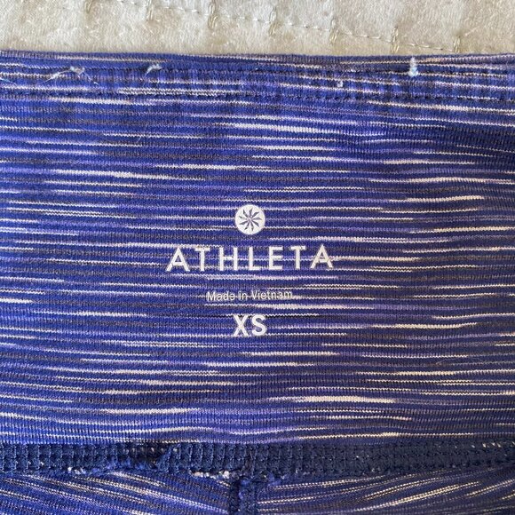 Athleta Chaturanga Yoga Capri Pants, XS, Blue - Picture 6 of 7